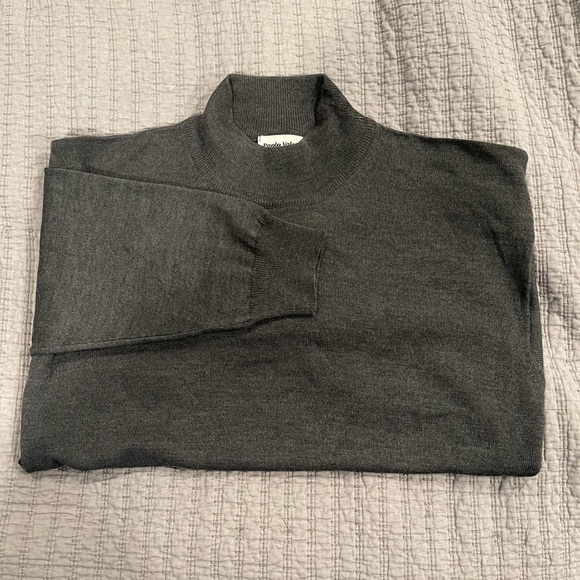 Paolo Valenzi Wool Mock Turtleneck - Picture 3 of 7